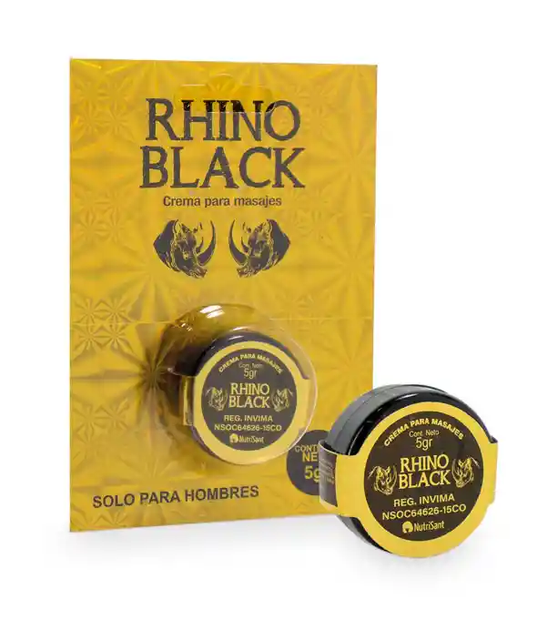 Retardante Rhino Black Crema 5gr