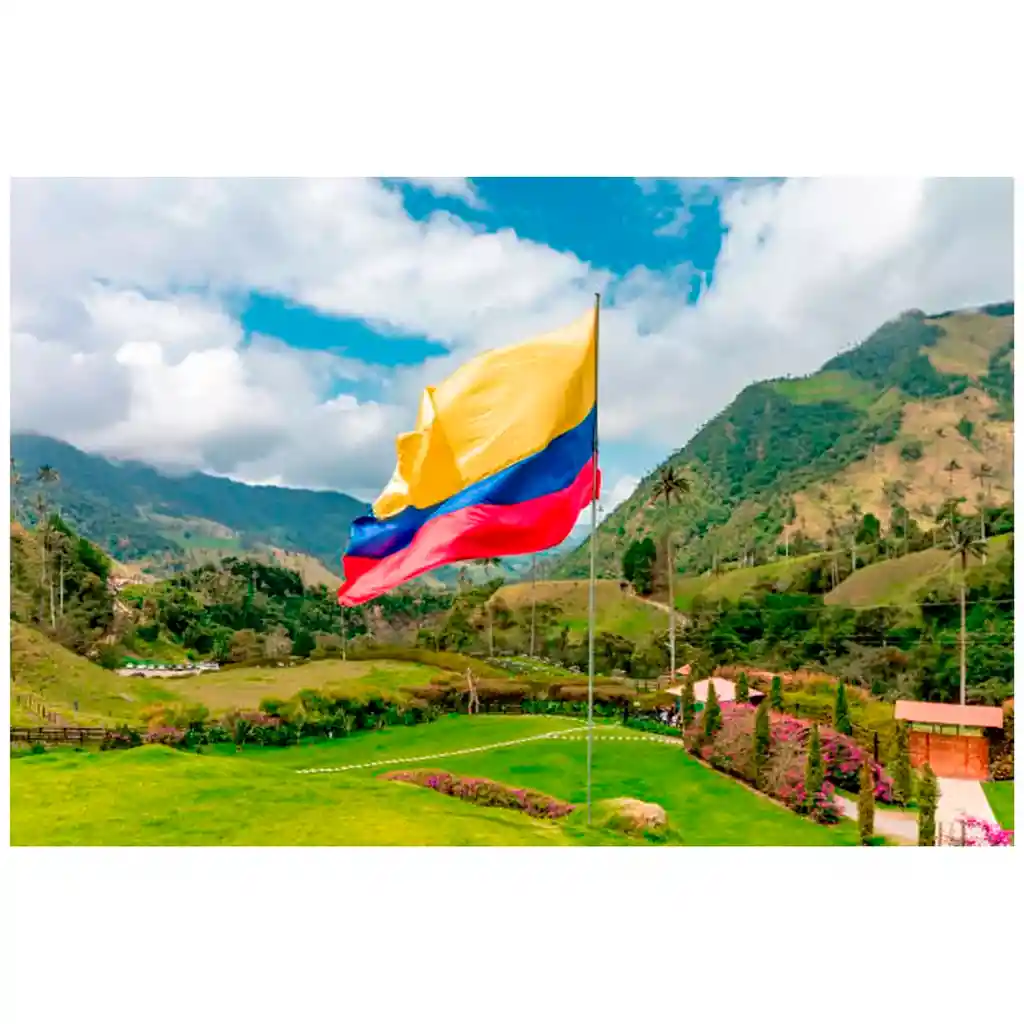 Bandera Colombia Nacional Sin Escudo 150x90cm Exterior Grande