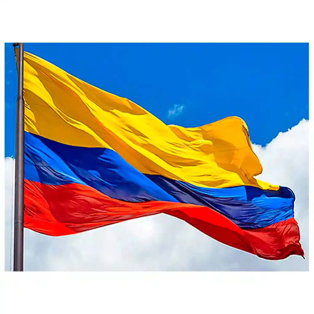 Bandera Colombia Nacional Sin Escudo 150x90cm Exterior Grande