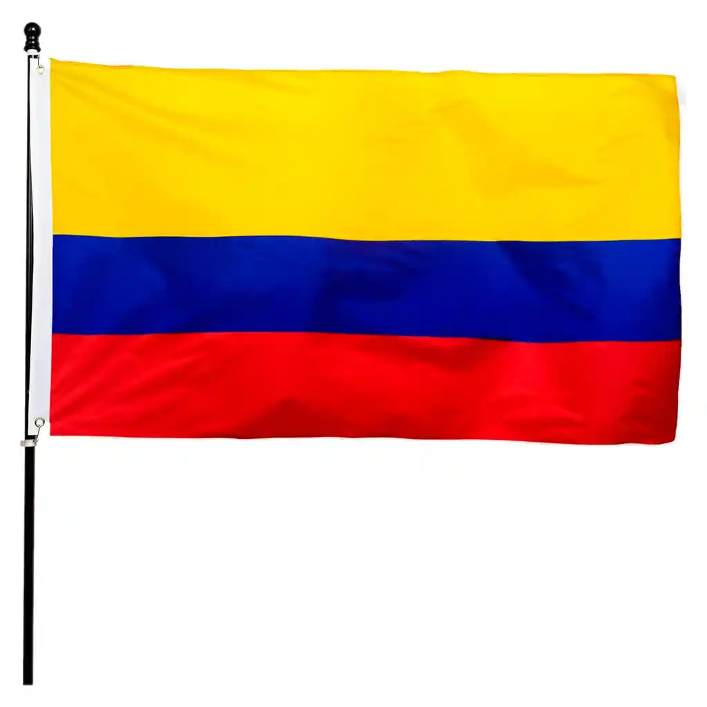 Bandera Colombia Nacional Sin Escudo 150x90cm Exterior Grande