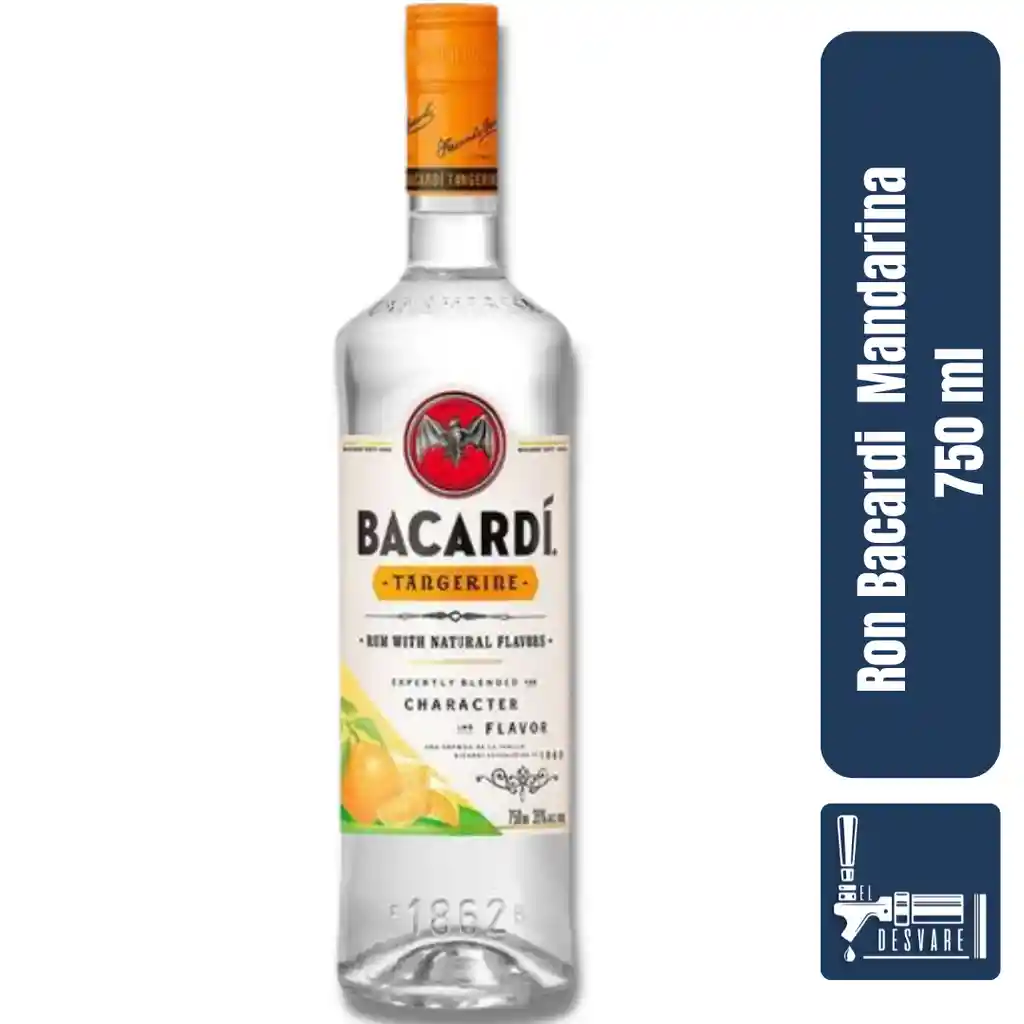 Botella Bacardi Mandarina