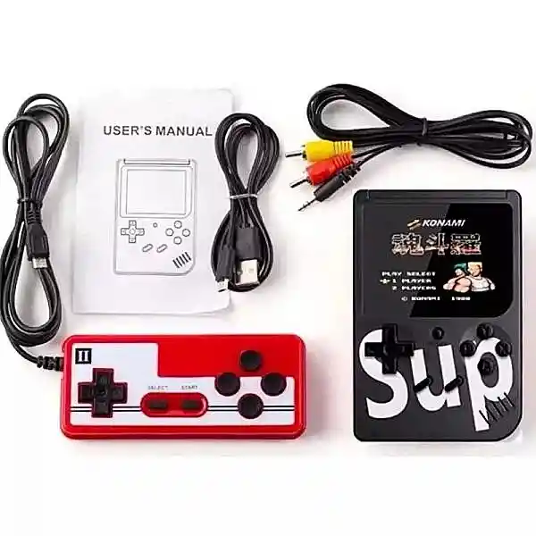 Consola Mini De Videojuegos Retro 400 Juegos. Mini Consola De Juegos Portátil