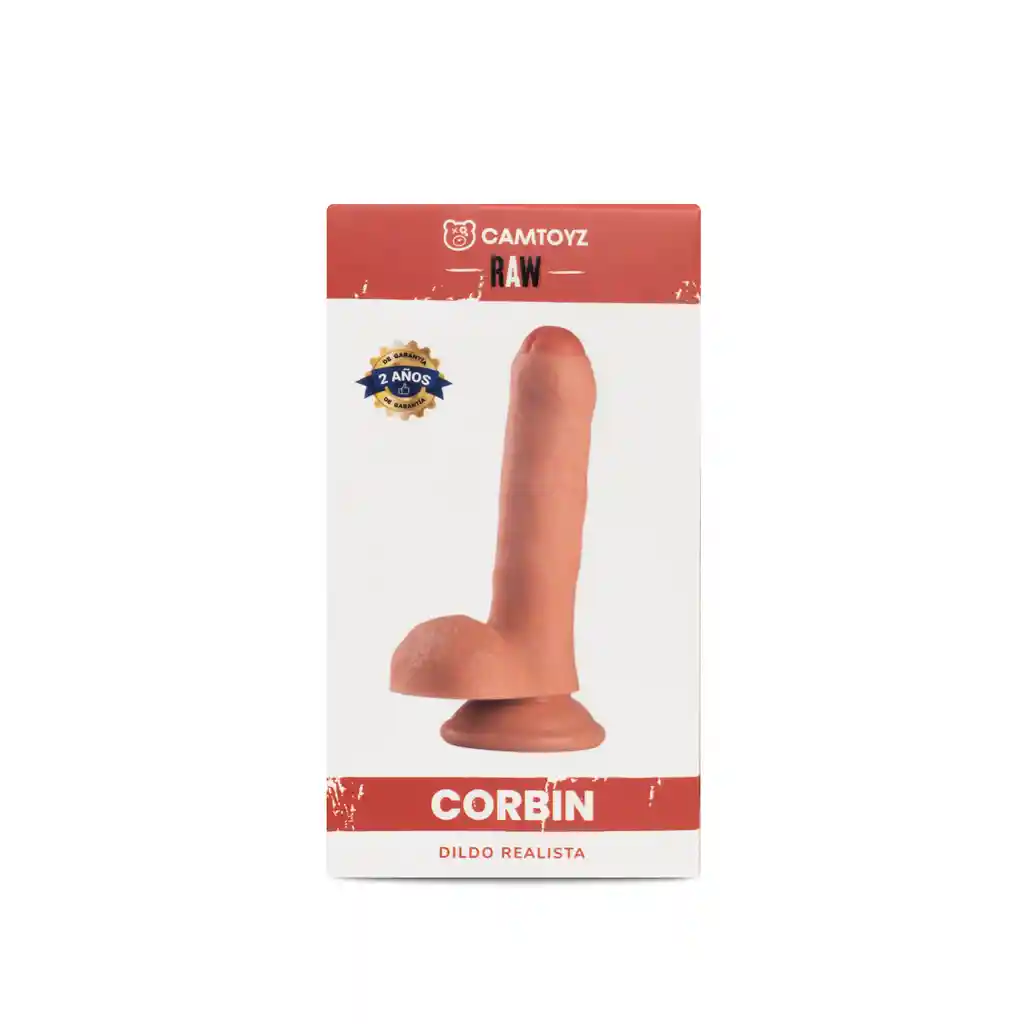 Dildo Realista Raw Corbin 17 Cm Camtoyz