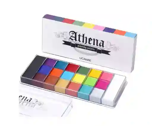 Ucanbe 20 Colores Athena Cara Cuerpo Pintura Aceite