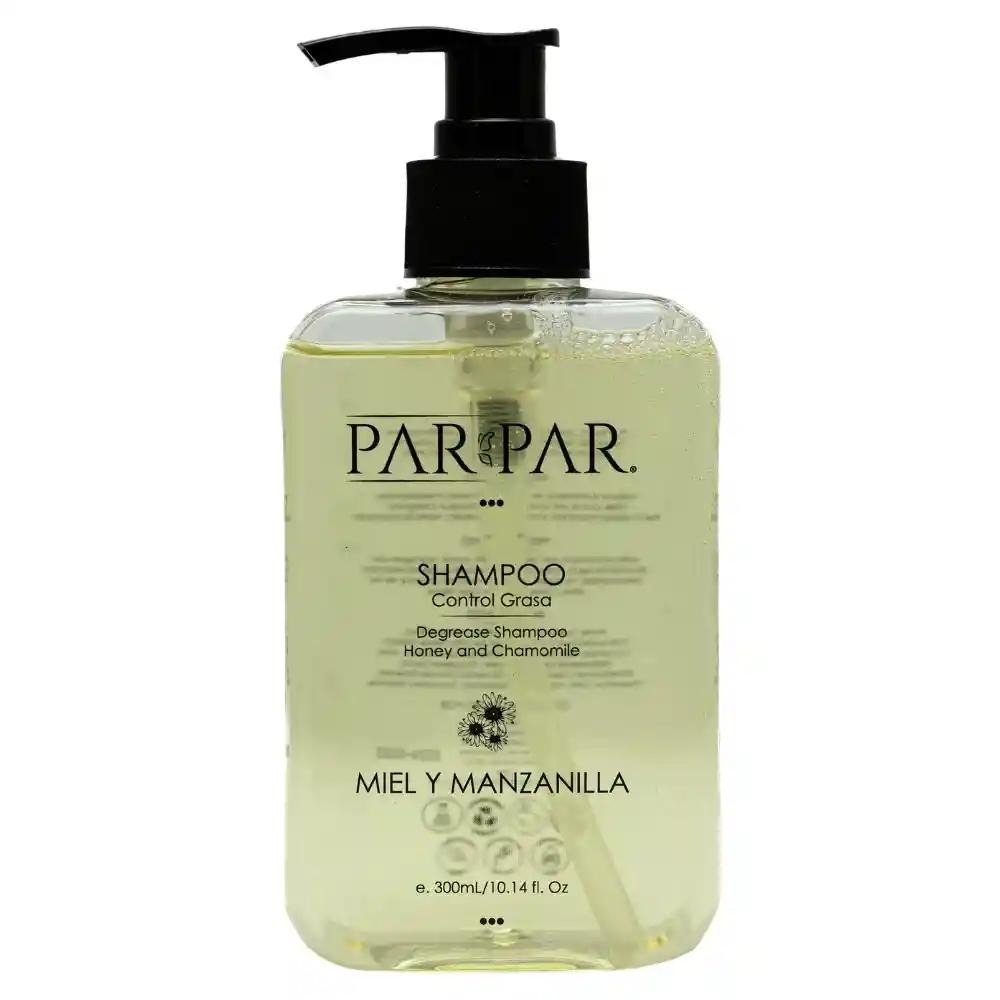 Shampoo Miel Y Manzanilla - Control Grasa 300ml