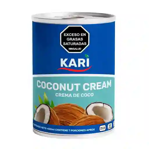 Crema Kari De Coco 400 Ml