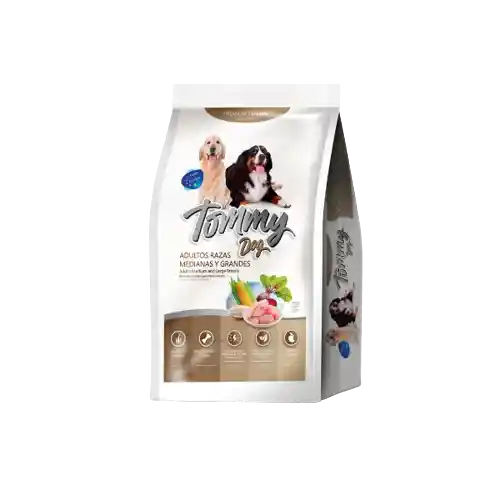 Tommy Dog Adulto Raza Mediana Grande - 25 Kg