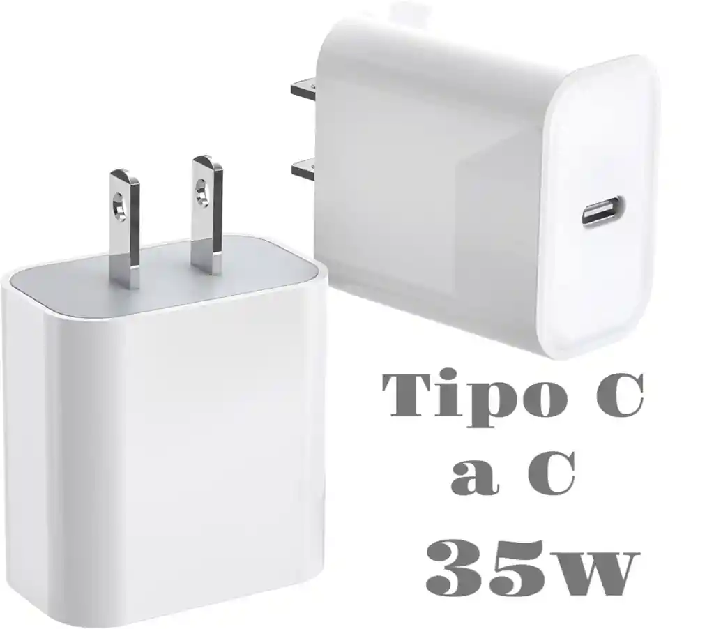 Cargador Completo Iphone 15 Pro Max 35w Usb - Tipo C
