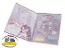 Cuaderno Cuadriculado Cosido Niña 100 Hojas Pasta Dura