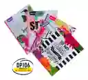 Cuaderno Cuadriculado Cosido Niña 100 Hojas Pasta Dura