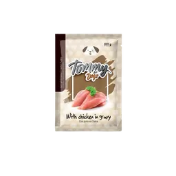 Tommy Dog Pouch 100 Gr - Pollo En Salsa