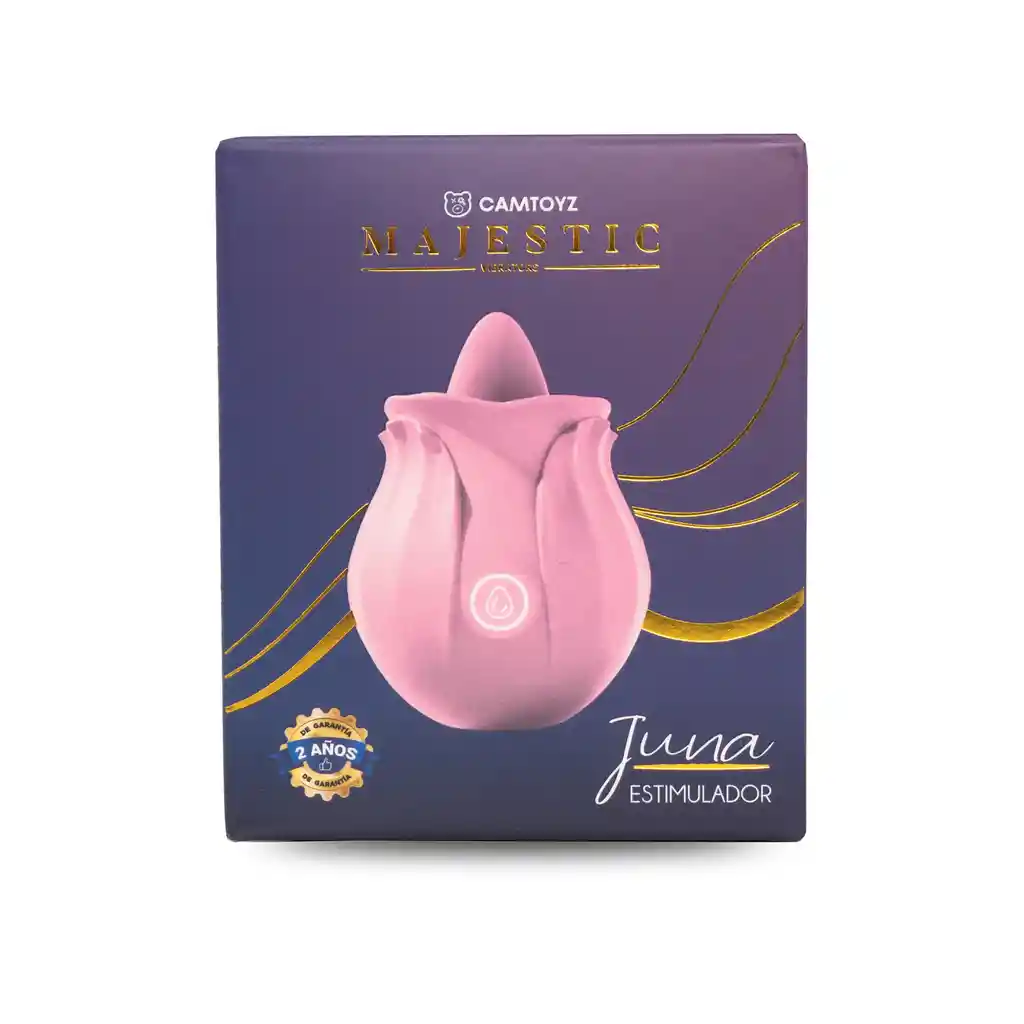 Majestic Vibrador Con Lengua Juna Camtoyz