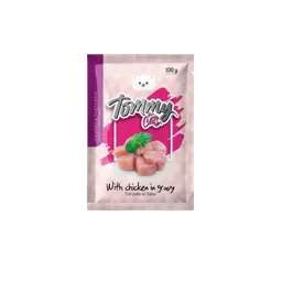 Tommy Pouch Cat 100gr - Pollo En Salsa