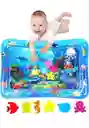 Colchoneta Tapete De Agua Inflable Estimulación Para Bebes