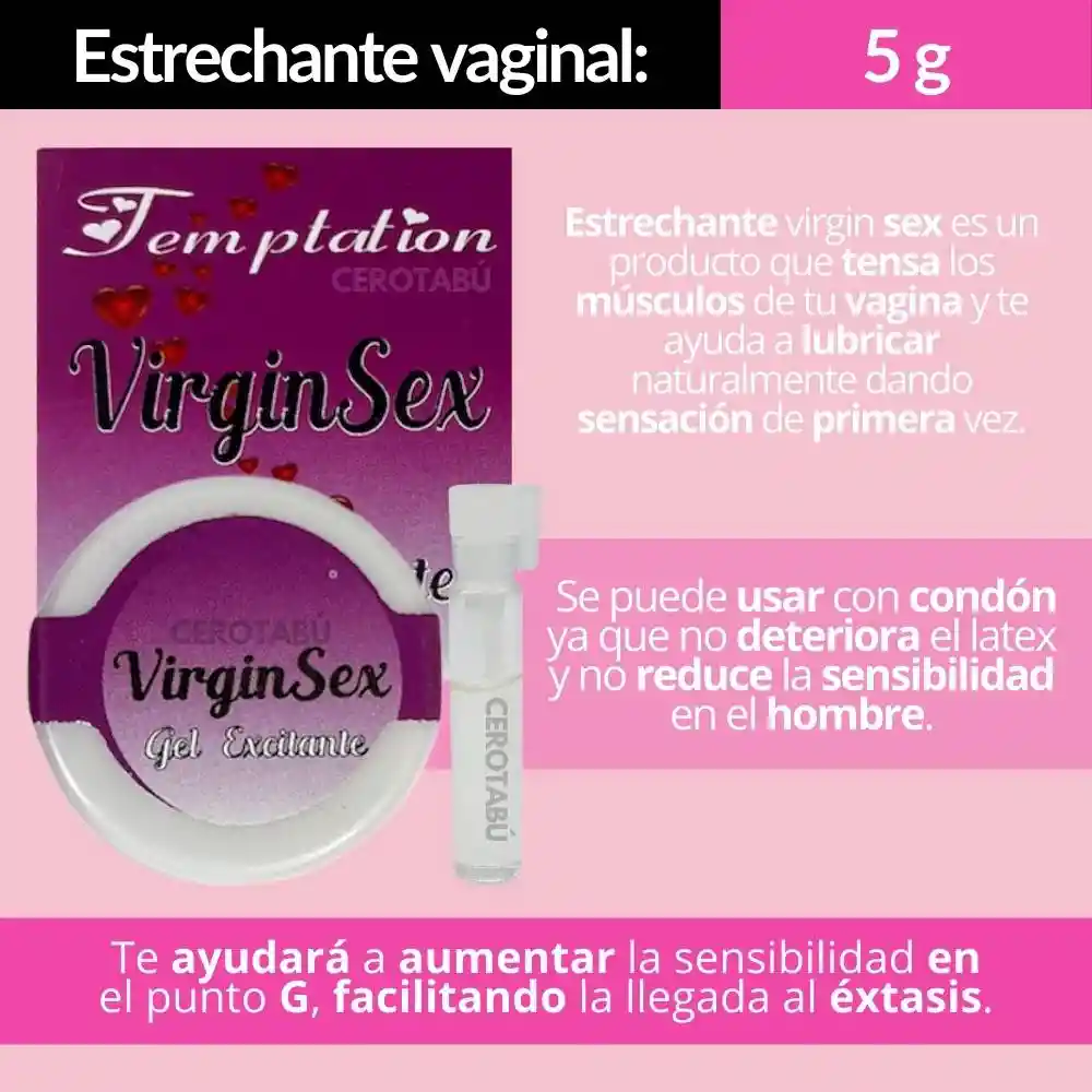 X3 Lubricante Estrechante Vaginal Rejuvenecedor + Feromonas