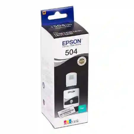 Tinta Epson 504 Negra Original