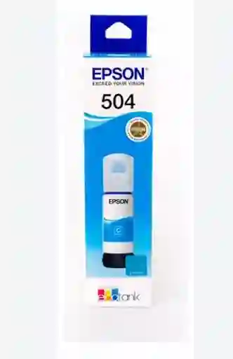 Tinta Epson 504 Cyan Original