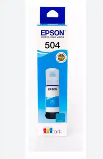 Tinta Epson 504 Cyan Original