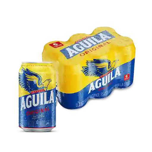 Aguila En Lata Sixpack