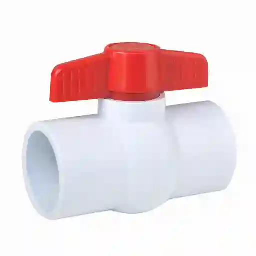 Llave De Paso Bola Pvc - Lisa