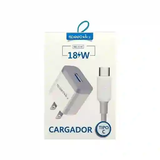 Cargador Speed Song 18w Tipo C