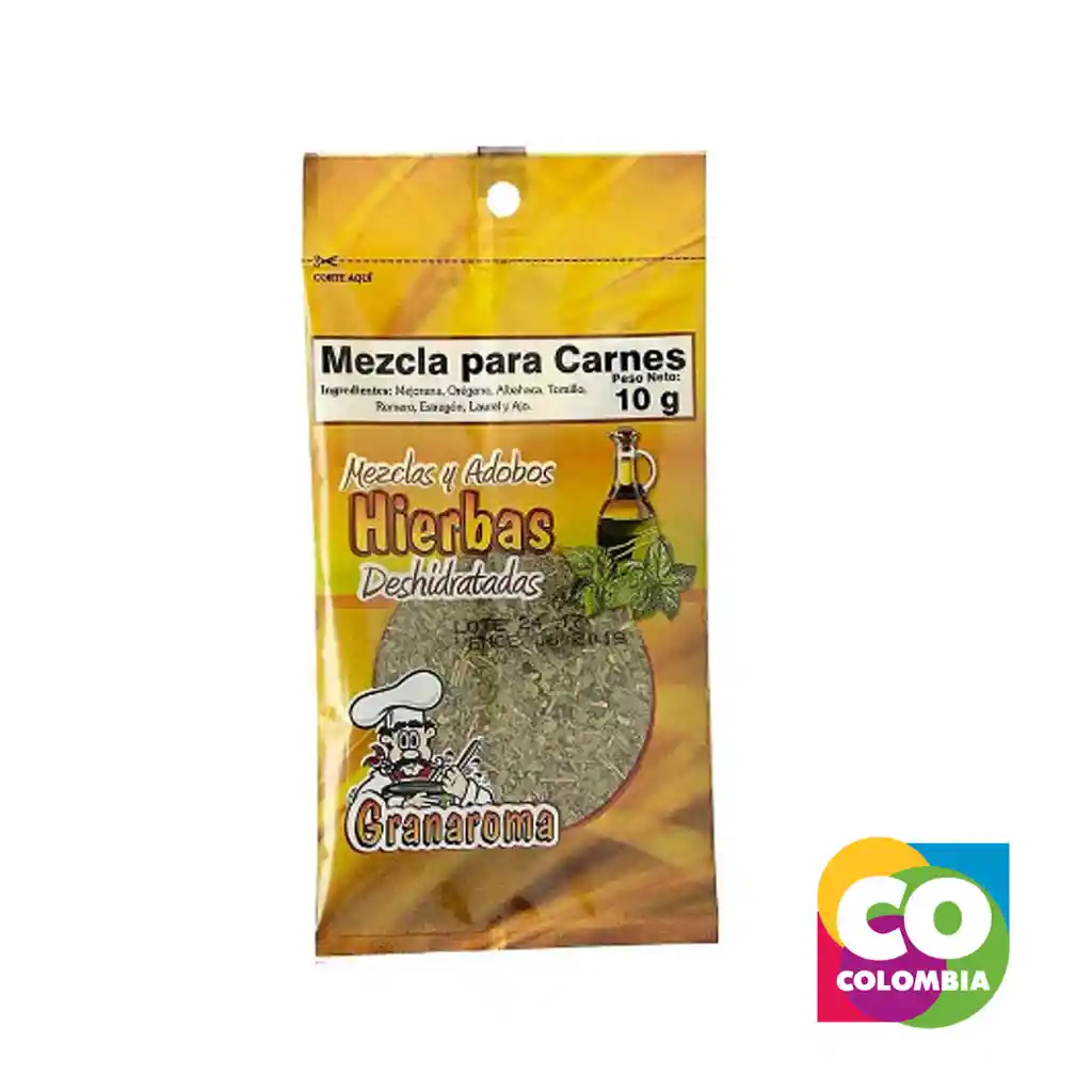 Mezcla De Carnes Granaroma 10 Gr