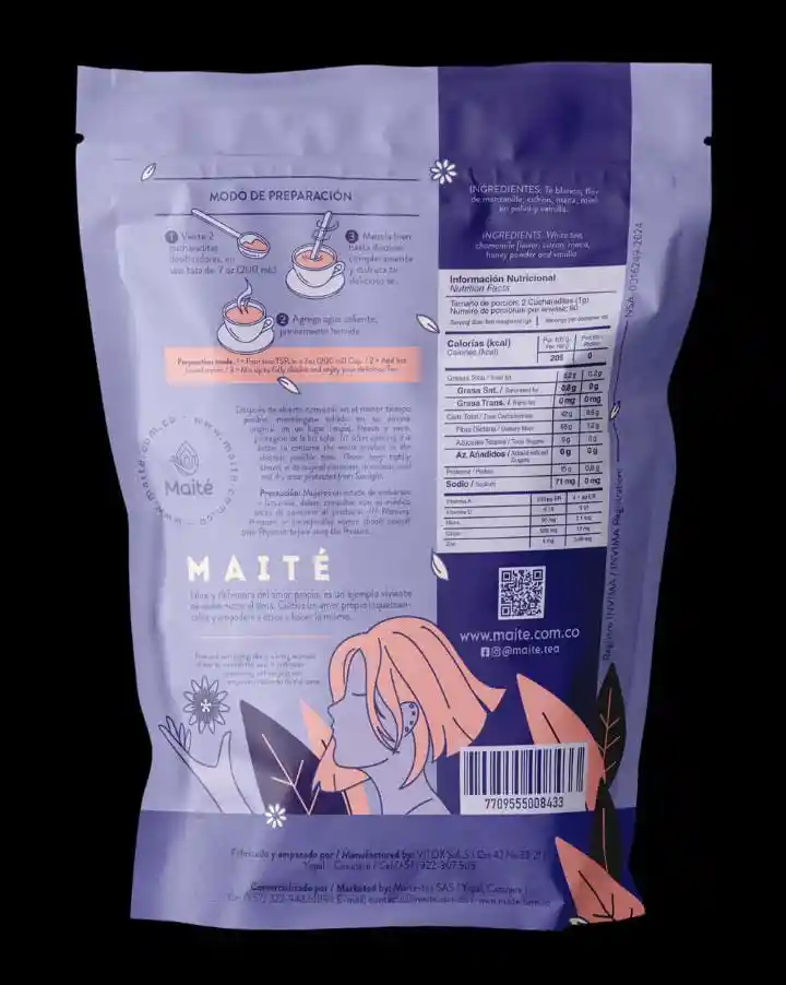 Te Blanco Maite 120g