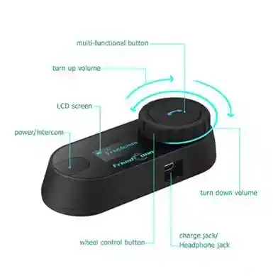 Intercomunicador Tcom Sc Inalámbrico Para Moto Bluetooth Tcom Sc