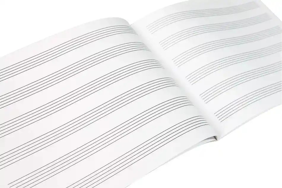 Cuaderno De Musica 20 Hojas Pentagrama