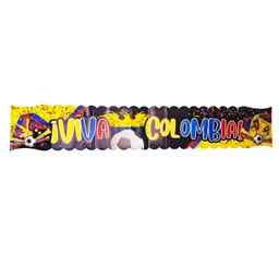 Letrero Banner Viva Colombia - Copa America