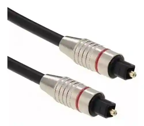 Cable Optico Digital Audio Fibra Optica Smart Tv Sonido 1,5 Mts