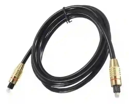 Cable Optico Digital Audio Fibra Optica Smart Tv Sonido 1,5 Mts