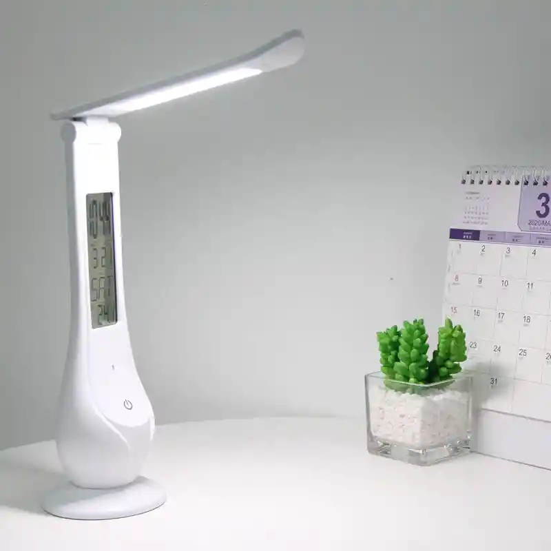 Lámpara De Mesa Multifuncional Con Calendario