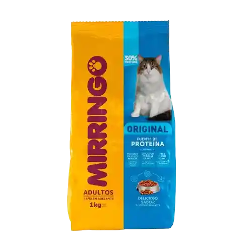 Alimento Seco Para Gato Mirringo Adulto 1 Kg