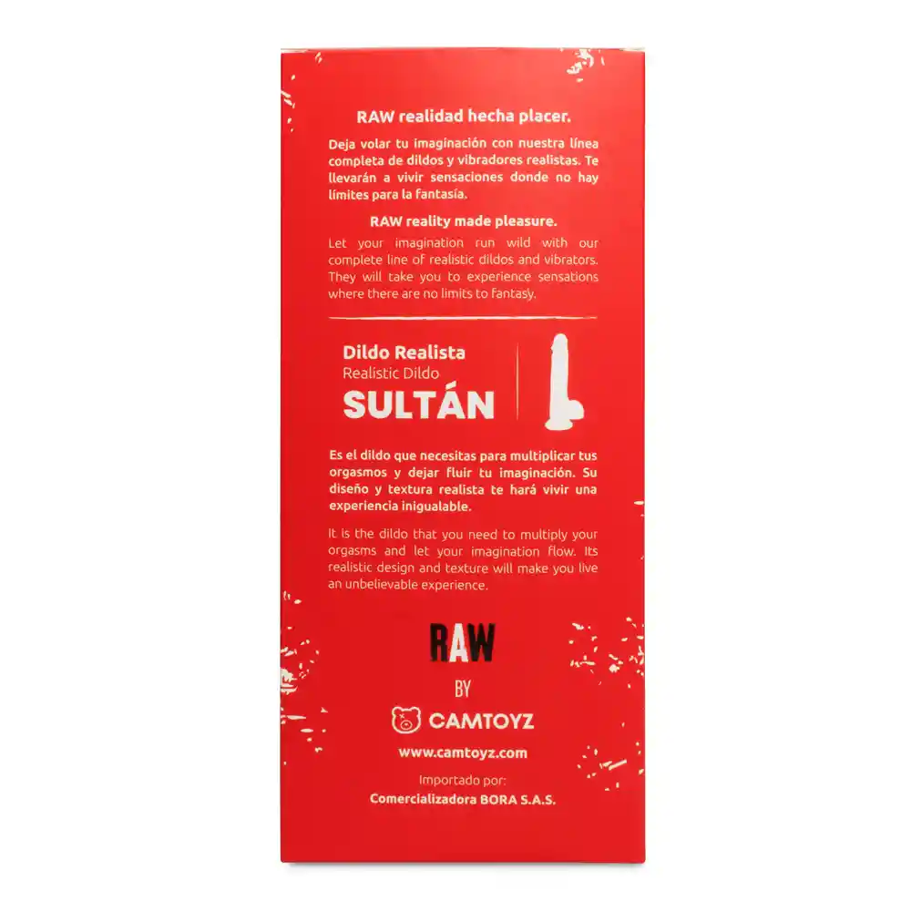 Dildo Realista Sultán 21.5 Cm Camtoyz