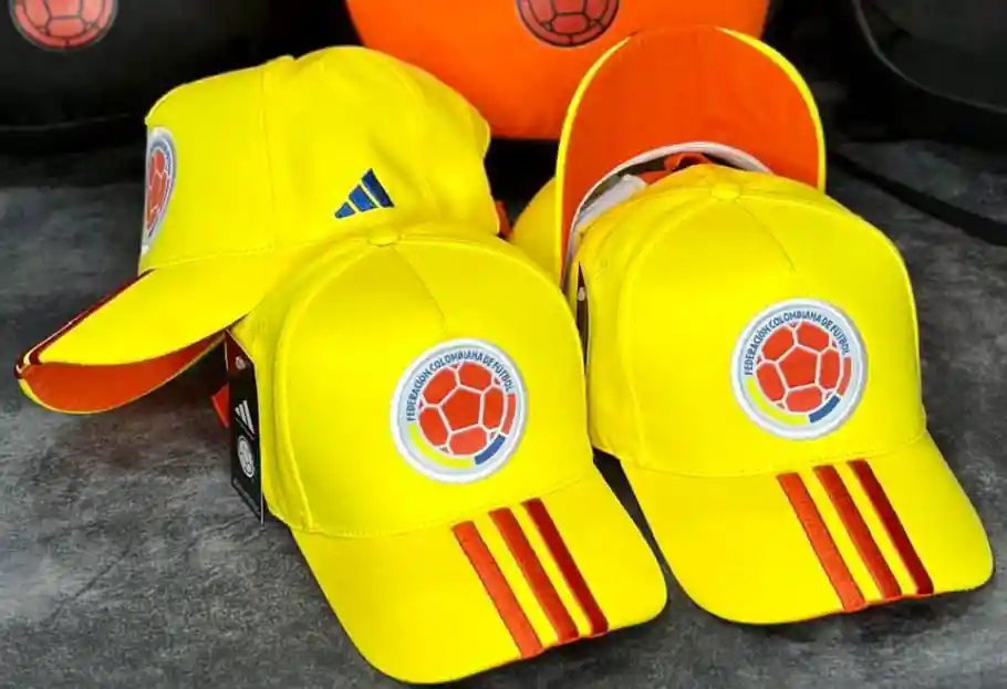 Gorra Amarilla Seleccion Colombia Copa America 2024 Colombia Campeon