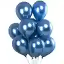 Globo O Bomba Reflex Azul Sempertex R12x12