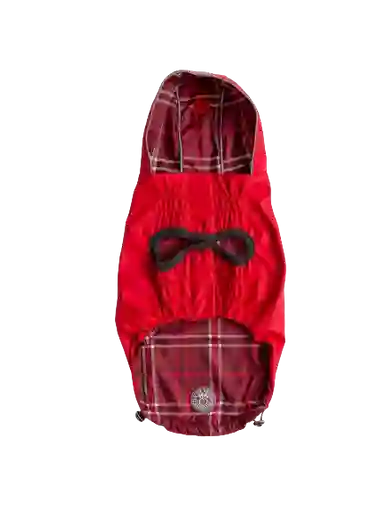 Impermeable Reversible Rojo Talla Xs