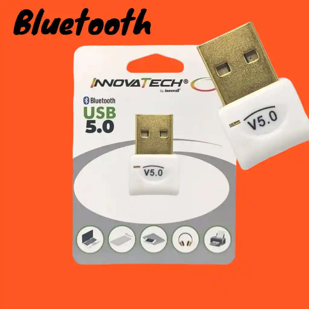 Innovatech Adaptador Usb (bluetooth) 5.0