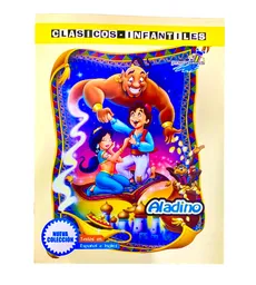 Cuento Para Colorear Aladino 17 Paginas