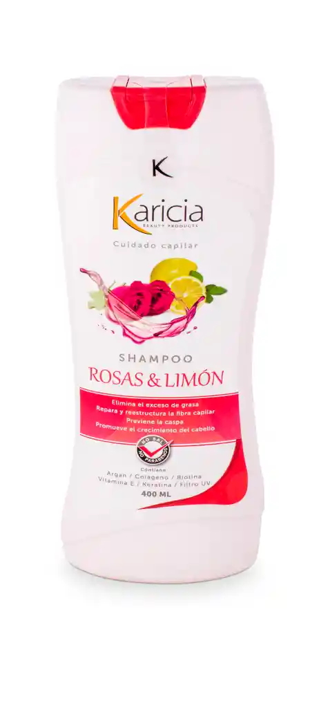 Shampoo Rosas Y Limón