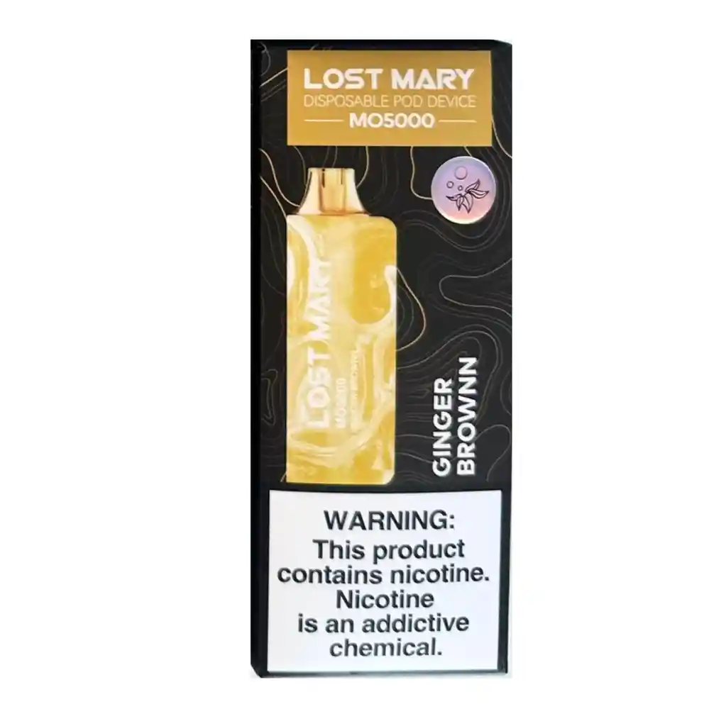 Vape Lost Mary Ginger Brownn 5.000 Puffs