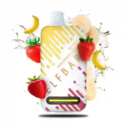 Vape Elfbar Strawberry Banana Bc 18.000 Puffs