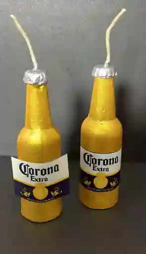 Vela Cumpleaños Botella Cerveza Corona