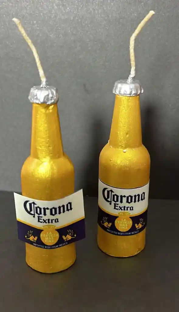 Vela Cumpleaños Botella Cerveza Corona