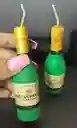 Vela Cumpleaños Botella Champagne