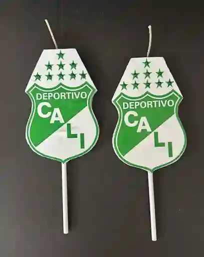 Vela Cumpleaños Cali Equipos