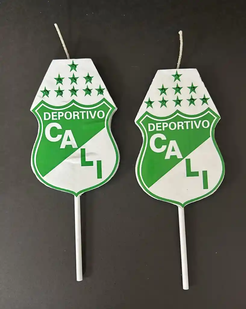 Vela Cumpleaños Cali Equipos