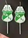 Vela Cumpleaños Cali Equipos