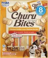 Inaba Dog Snack Churu Bites Pollo Wraps 8 Piezas - Pollo 96 Gr